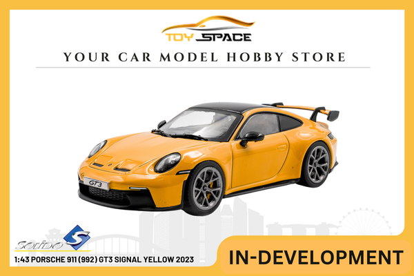 [SOLIDO] 1:43 Porsche 911 (992) GT3 Signal Yellow 2023