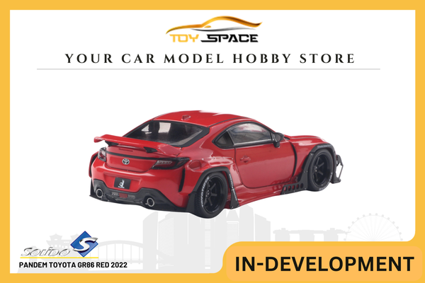 [SOLIDO] 1:43 Pandem Toyota GR86 Red 2022
