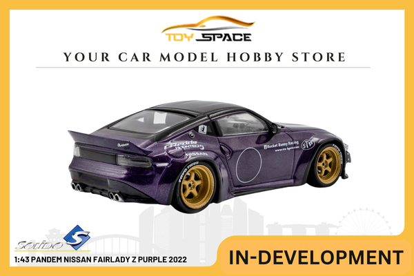 [SOLIDO] 1:43 Pandem Nissan Fairlady Z Purple 2022