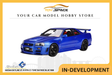 [SOLIDO] 1:43 Nissan Skyline GT-R (R34) Z-Tune Bayside Blue 1998 - Toy Space Diecast Online Store Singapore
