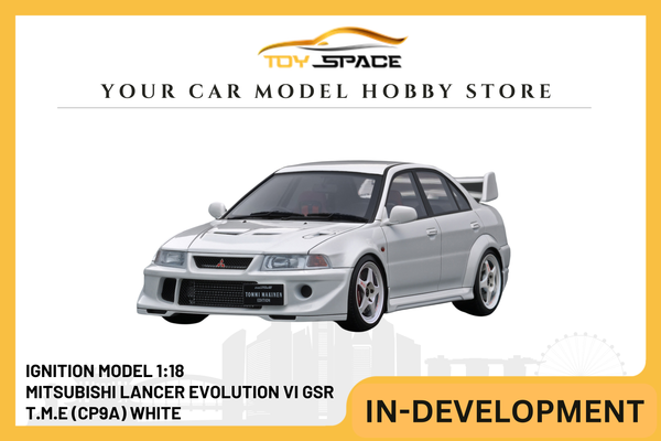 [IGNITION MODEL] 1:18 Mitsubishi Lancer Evolution VI GSR T.M.E (CP9A) White [IG3683]