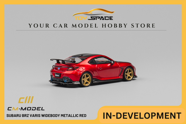 [CM MODEL] 1:64 Subaru BRZ Varis Widebody Metallic Red