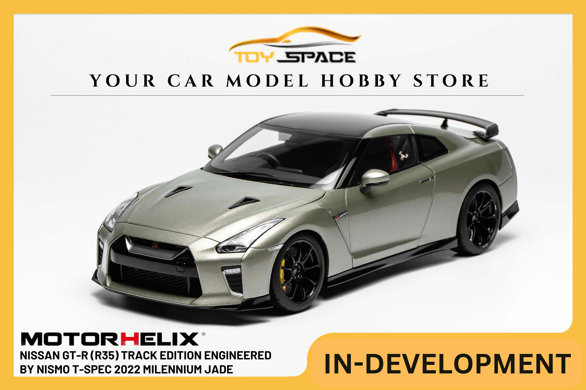 MOTORHELIX] 1:18 Nissan GT-R (R35) Track Edition Engineered by Nismo