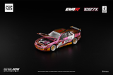 [POP RACE] 1:64 Pandem S13 Eva RT Production Model Custom Type-08 Eva Racing X 1087X - Toy Space Diecast Online Store Singapore