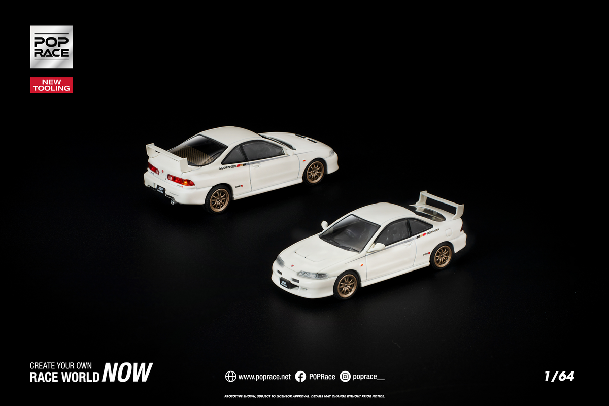 [POP RACE] 1:64 Mugen DC2 White