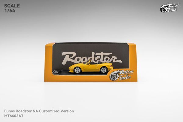 [MICRO TURBO] 1:64 MX5 Metallic Yellow