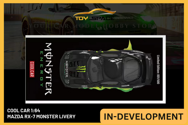 [COOL CAR] 1:64 Mazda RX-7 Monster Livery