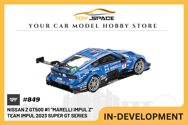 [MINI GT] Nissan Z GT500 #1 "MARELLI IMPUL Z" Team Impul 2023 Super GT Series / Super GT Blister Packaging