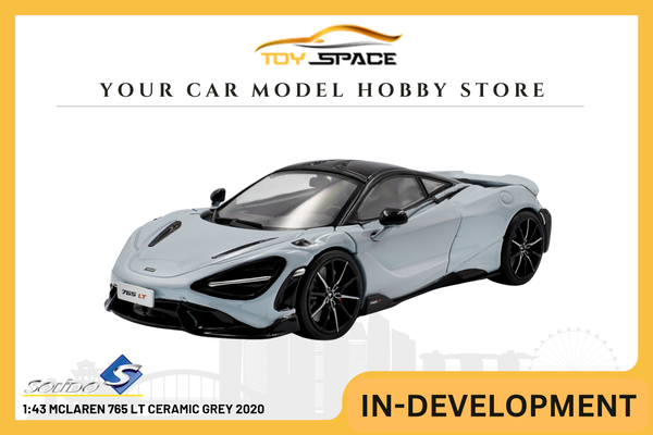 [SOLIDO] 1:43 Mclaren 765 LT Ceramic Grey 2020