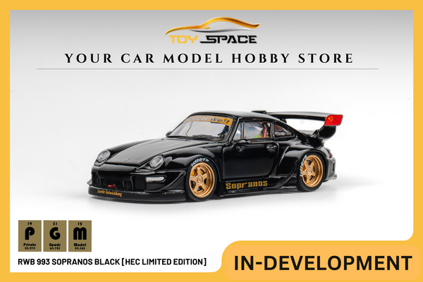 [PGM] 1:64 RWB 993 Sopranos Black [HEC Limited Edition]
