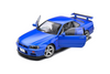 [SOLIDO] 1:18 Nissan Skyline (R34) GT-R Bayside Blue 1999