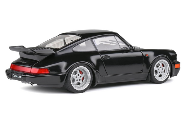 [SOLIDO] 1:18 Porsche 911 (964) Turbo Black 1993