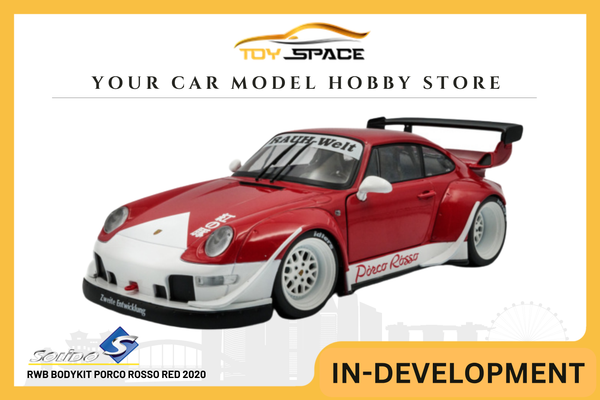 [SOLIDO] 1:18 RWB Bodykit Porco Rosso Red 2020