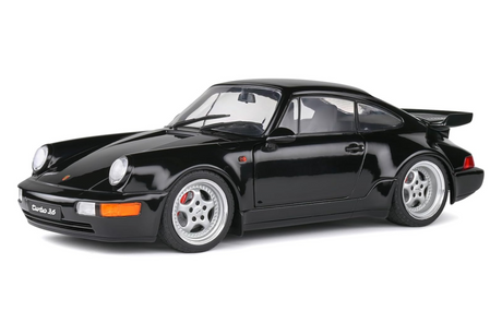 [SOLIDO] 1:18 Porsche 911 (964) Turbo Black 1993 - Toy Space Diecast Online Store Singapore