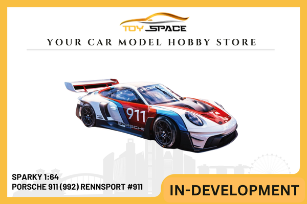 [SPARKY] 1:64 Porsche 911 (992) Rennsport #911