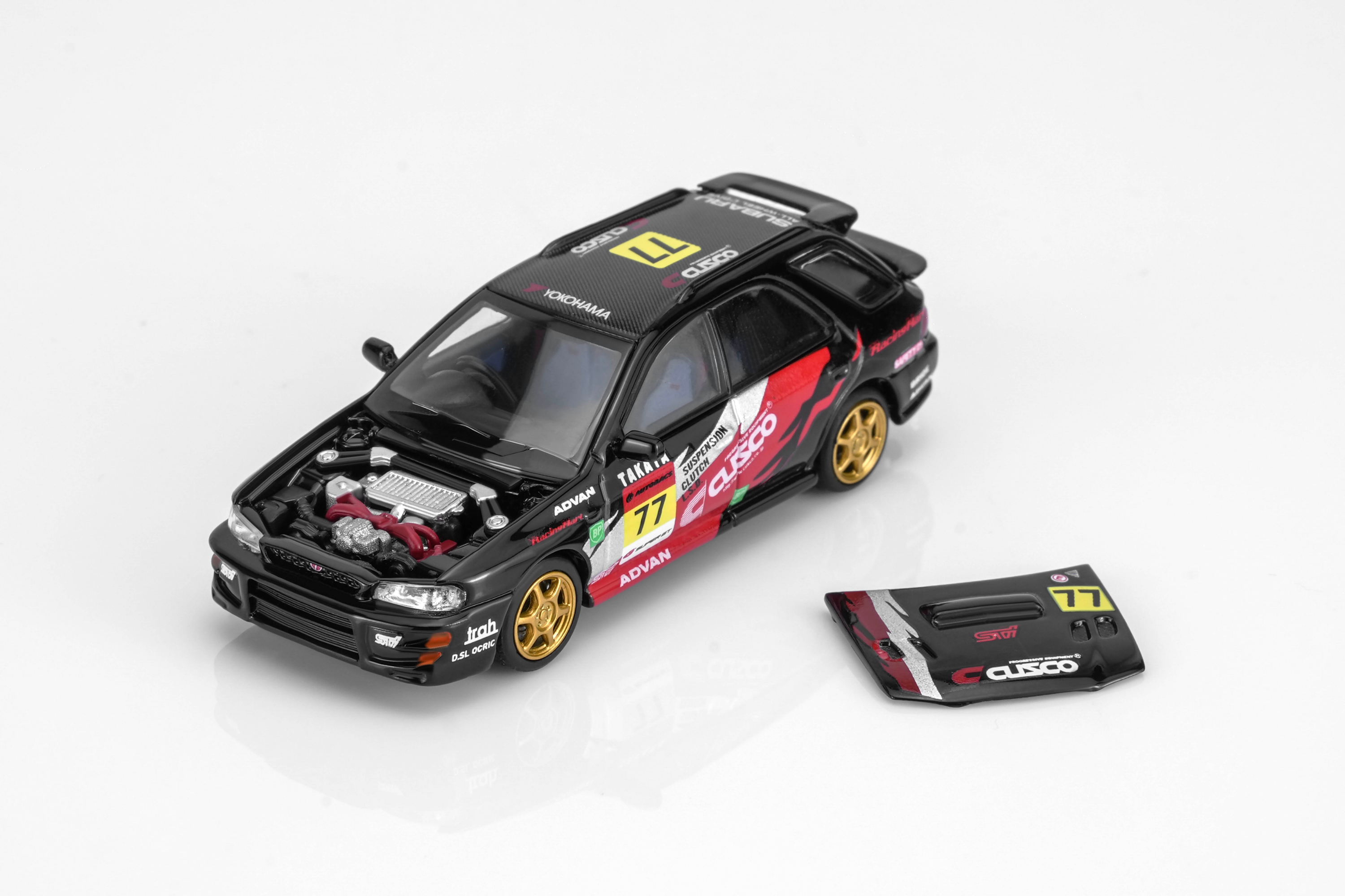[MOTORHELIX] 1:64 Subaru Impreza Wagon WRX STI Ver.VI Cusco Black
