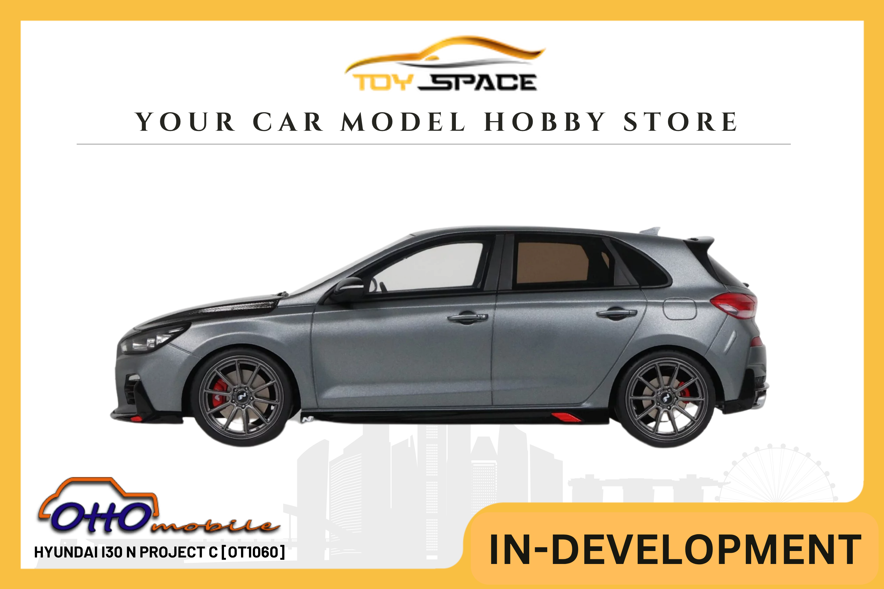 [OTTOMOBILE] 1:18 Hyundai i30 N Project C [OT1060]