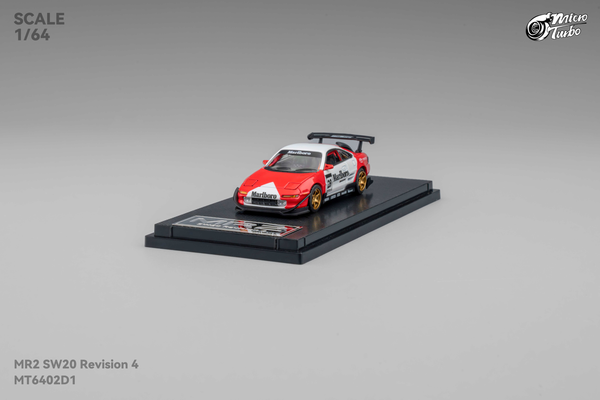[MICRO TURBO] 1:64 MR-2 SW20 Marlboro Livery