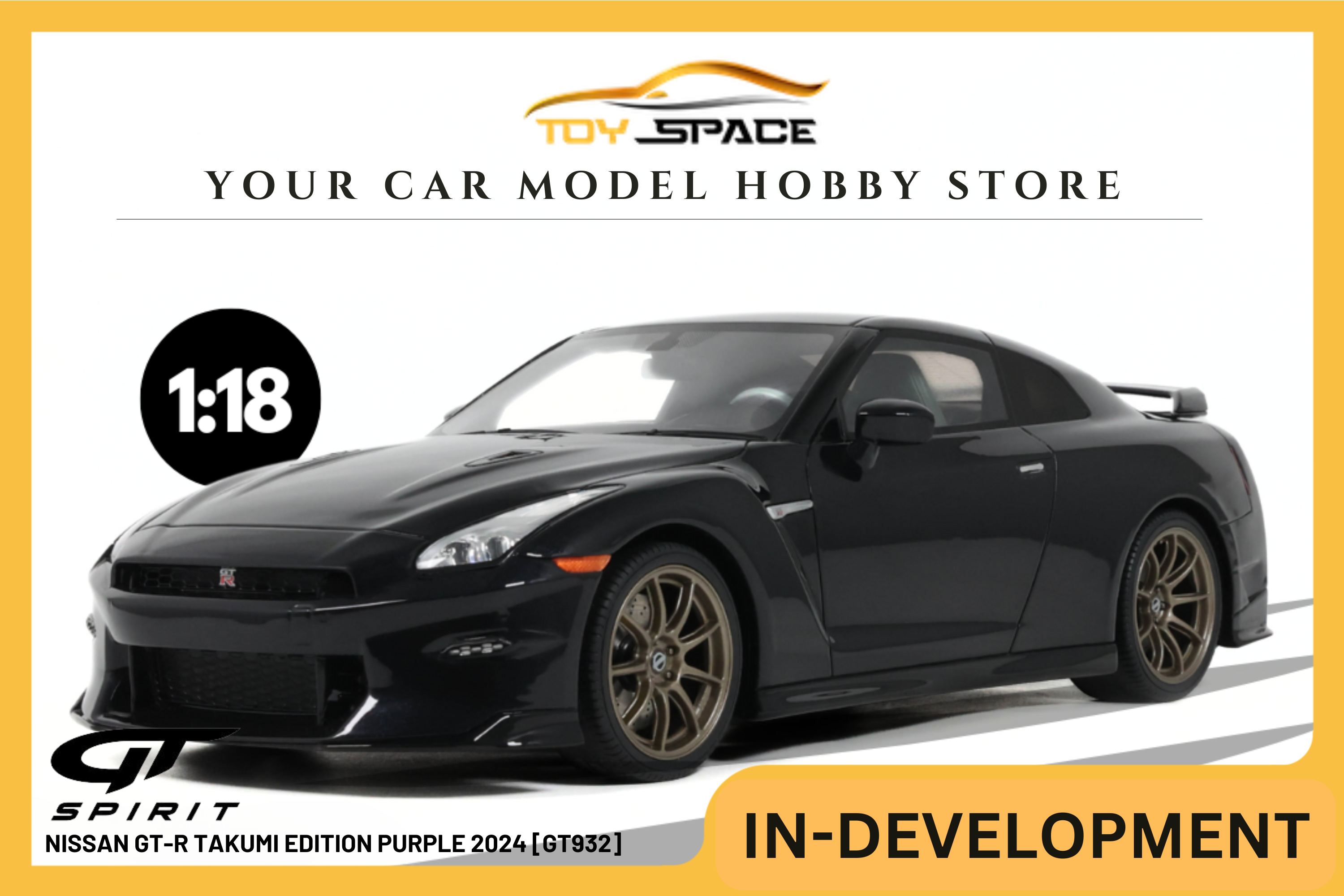 [GT SPIRIT] 1:18 Nissan GT-R Takumi Edition Purple 2024 [GT932]