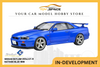 [SOLIDO] 1:18 Nissan Skyline (R34) GT-R Bayside Blue 1999