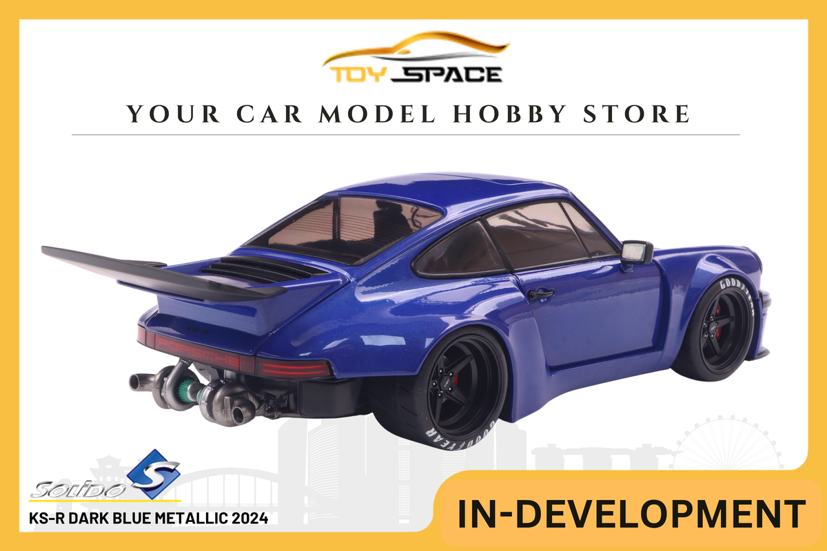 [SOLIDO] 1:18 KS-R Dark Blue Metallic 2024