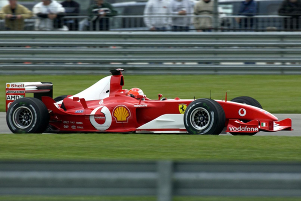 [BBR MODELS] 1:18 Ferrari F2003 United States G.P. Schumacher - Winner