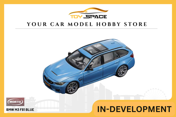 [MORTAL] 1:64 BMW M3 F81 Blue