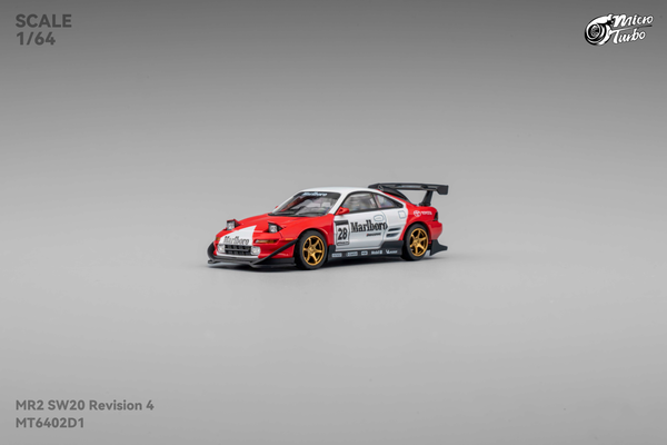 [MICRO TURBO] 1:64 MR-2 SW20 Marlboro Livery