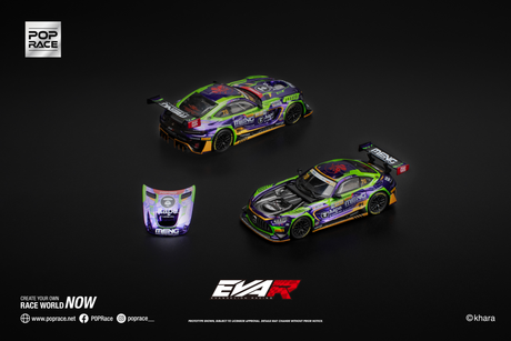 [POP RACE] 1:64 Eva RT Test Type - 01 AMG GT3 Evo Macau GP 2023 - Toy Space Diecast Online Store Singapore