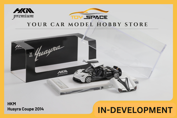 [HKM] 1:64 Huayra Coupe 2014 Glacier White