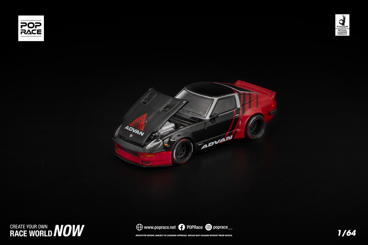 [POP RACE] 1:64 PANDEM 280ZX Advan