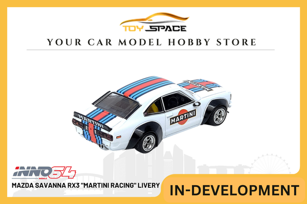 [INNO64] Mazda Savanna RX3 "Martini Racing" Livery