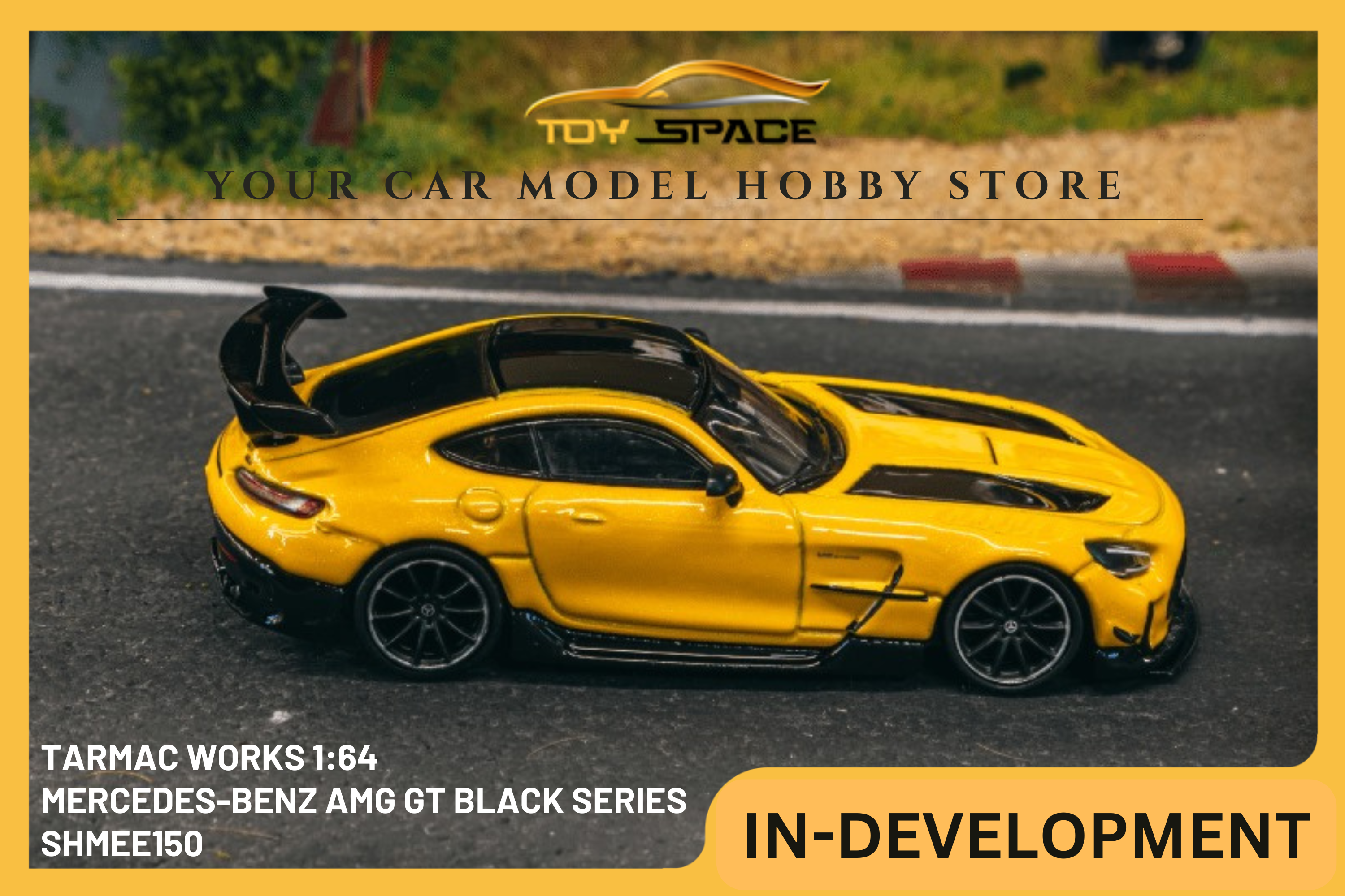 [TARMAC WORKS] 1:64 Mercedes-Benz AMG GT Black Series SHMEE150 - GLOBAL64