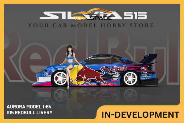 [AURORA MODEL] 1:64 S15 RedBull Livery