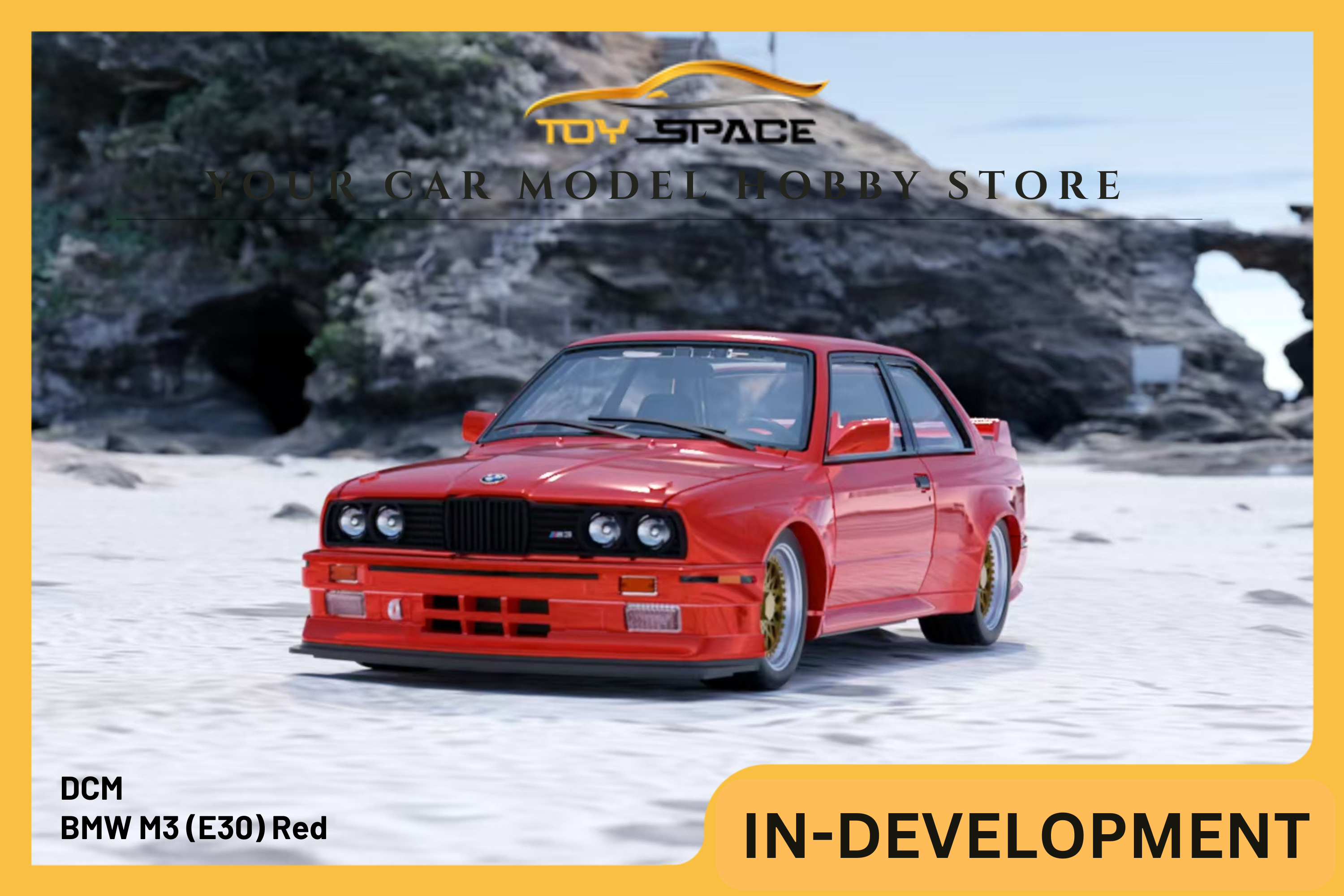 [DCM] 1:64 BMW M3 (E30) Red