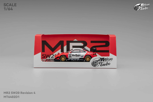 [MICRO TURBO] 1:64 MR-2 SW20 Marlboro Livery