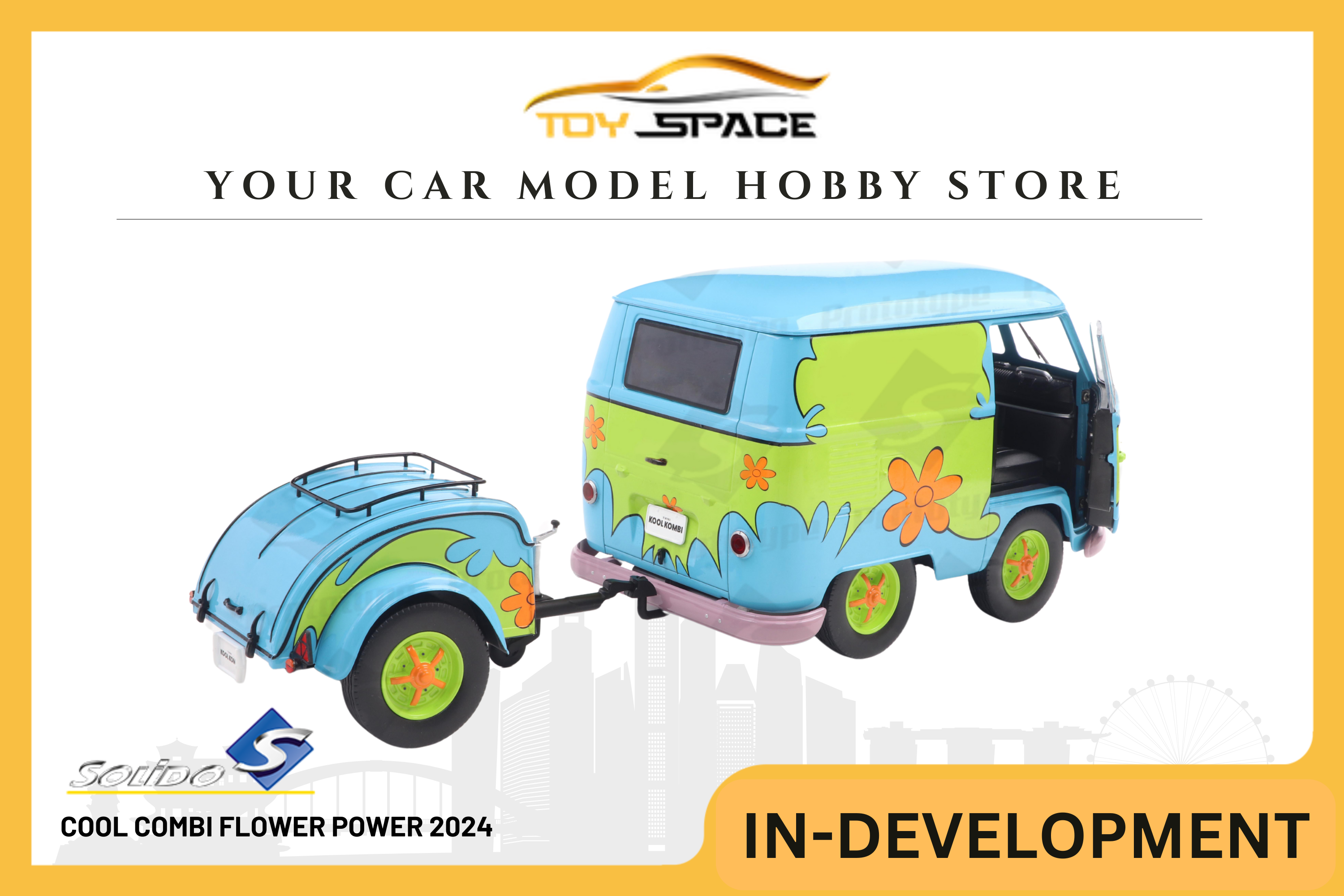 [SOLIDO] 1:18 Cool Combi Flower Power 2024