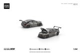 [POP RACE] 1:64 Honda Civic FL5 TCR Dark Chrome