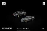 [POP RACE] 1:64 Pandem 280ZX Raw Metal