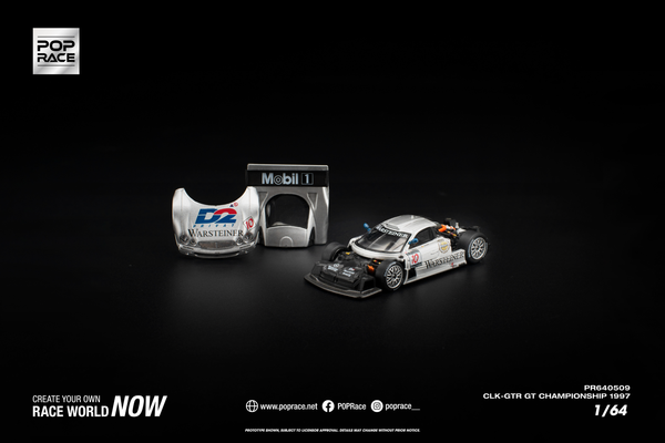 [POP RACE] 1:64 Mercedes-Benz AMG CLK GTR FIA GT Championship 1997
