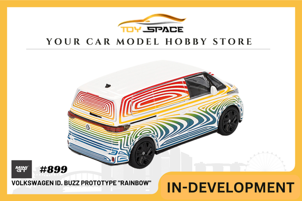 [MINI GT] Volkswagen ID. Buzz Prototype "Rainbow"