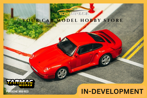 [TARMAC WORKS] 1:64 Porsche 959 Red