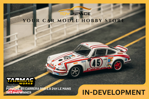 [TARMAC WORKS] 1:64 Porsche 911 Carrera RSR 2.8 24h Le Mans 1973 #45 Winner