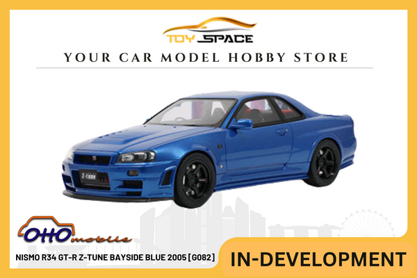 [OTTOMOBILE] 1:12 Nismo R34 GT-R Z-Tune Bayside Blue 2005 [G082]