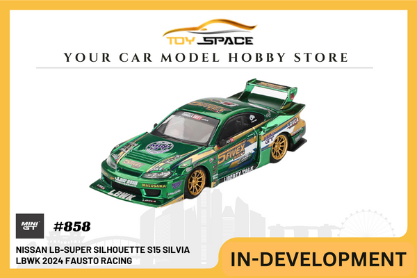 [MINI GT] Nissan LB-Super Silhouette S15 SILVIA  LBWK 2024 Fausto Racing