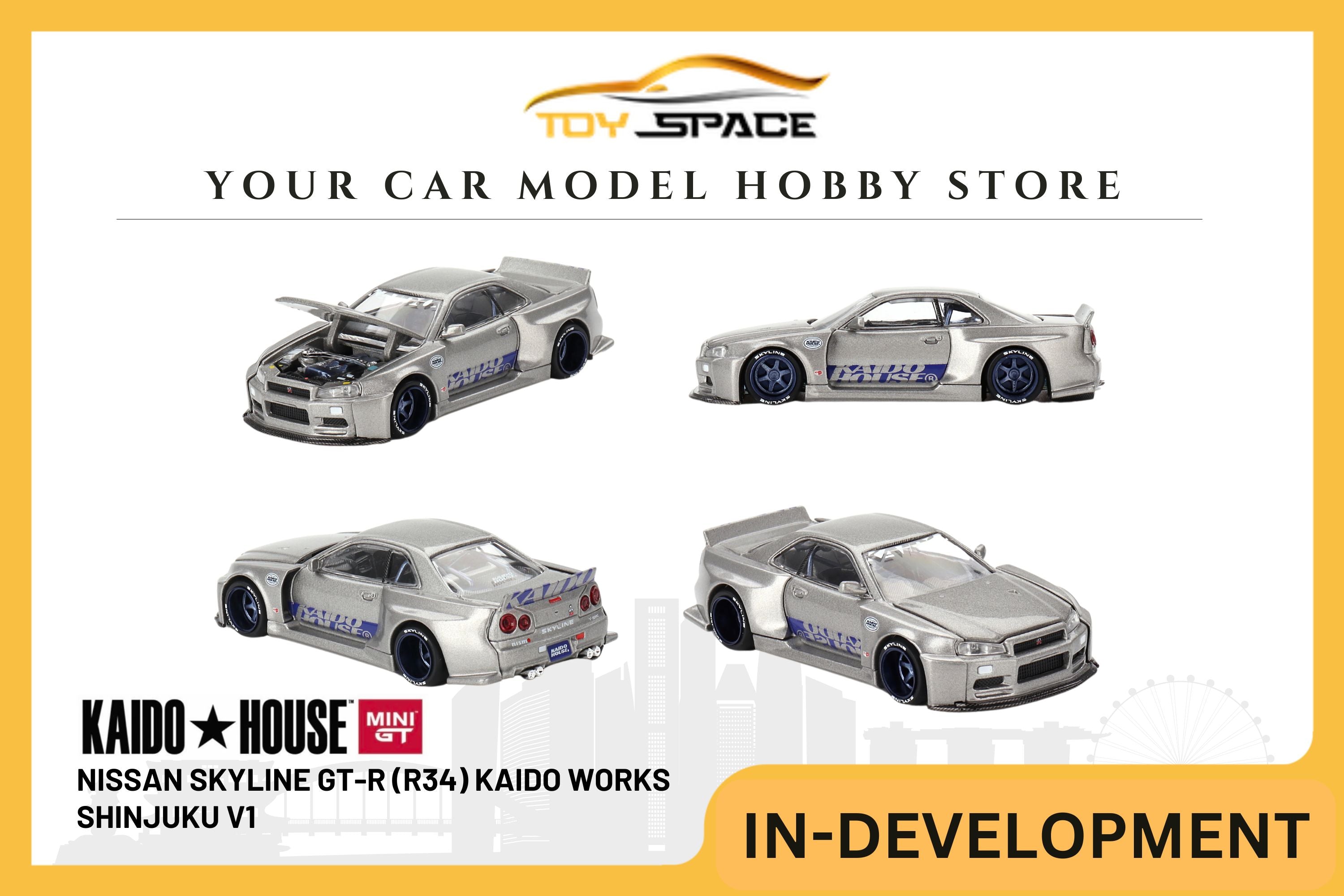 [KAIDO HOUSE] Nissan Skyline GT-R (R34) Kaido Works SHINJUKU V1