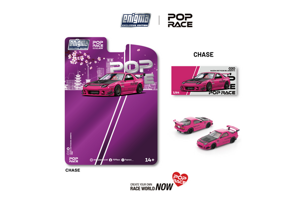 [POP RACE] 1:64 Mazda RX7 (FC3S) RE-Amemiya Pink