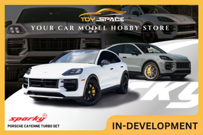 [SPARKY] 1/64 Porsche Cayenne Turbo Set - Toy Space Diecast Online Store Singapore