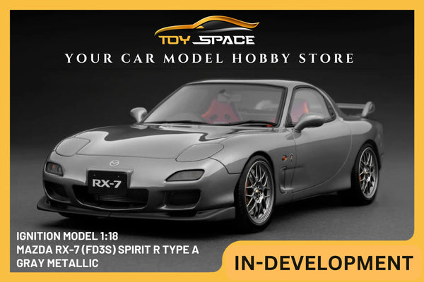 [IGNITION MODEL] 1/18 Mazda RX-7 (FD3S) Spirit R Type A Gray Metallic [IG3608]