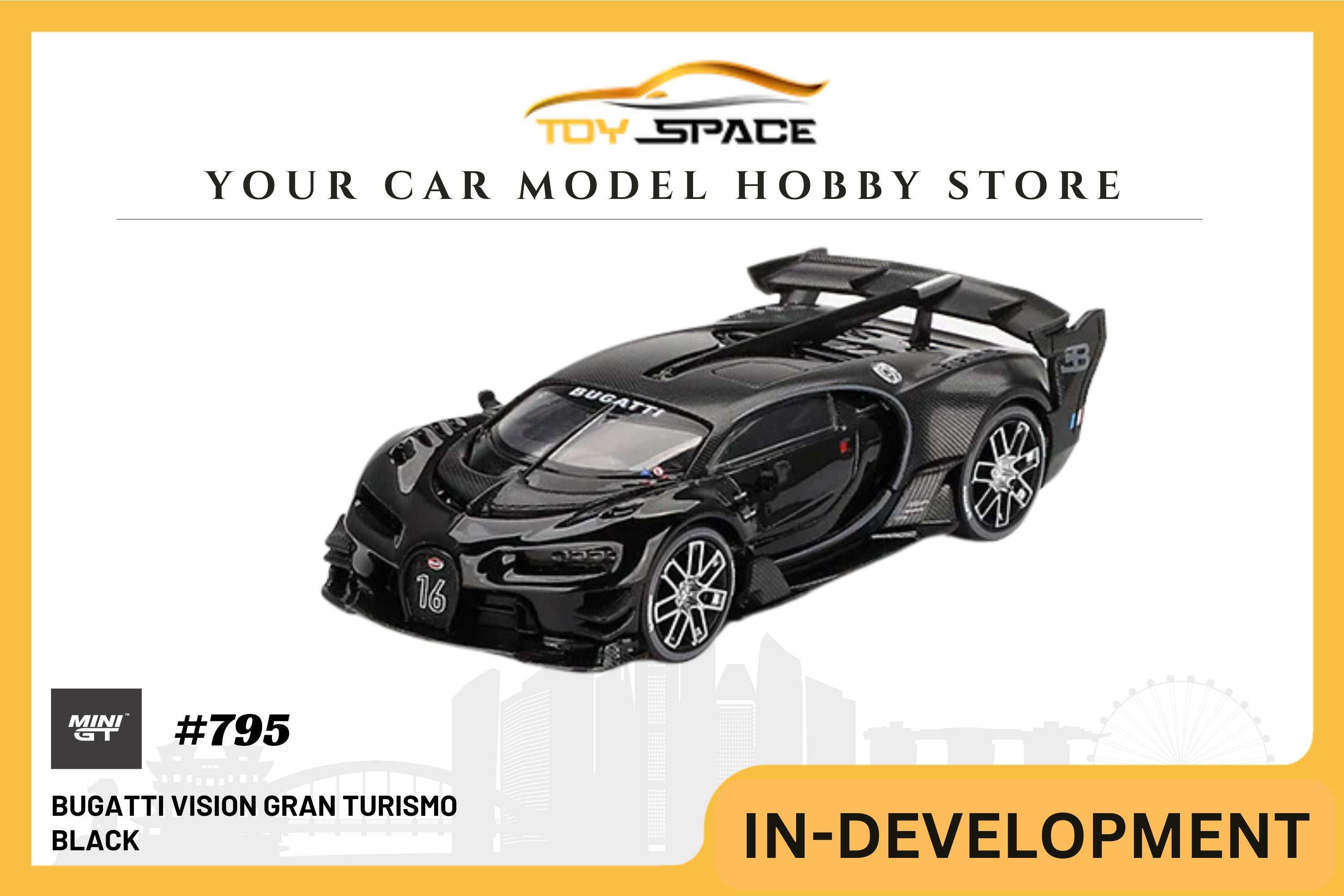 [MINI GT] Bugatti Vision Gran Turismo Black